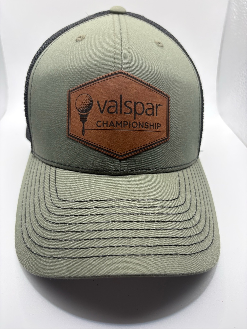 Valspar Championship Richardson 112 Golf Trucker Snapback Hat Olive Green